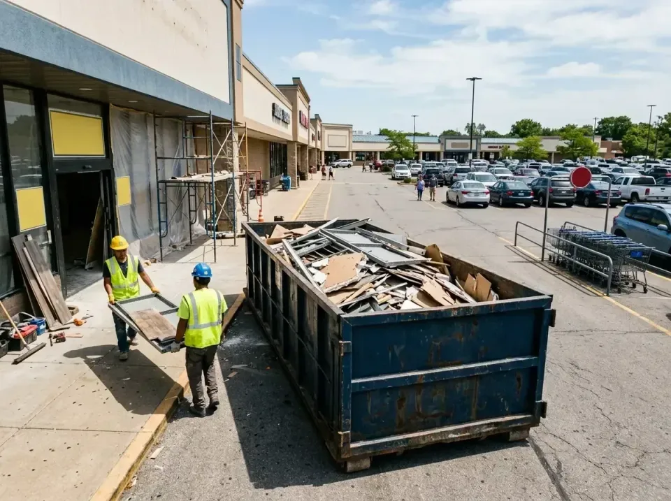 retail-store-renovation-debris-003 — frequently asked questions, Roll-off Dumpster Rentals in Flower Hill, NY